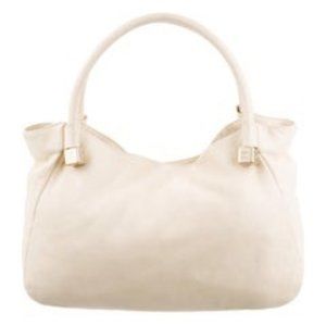 Authentic Chanel CC soft tote in cream